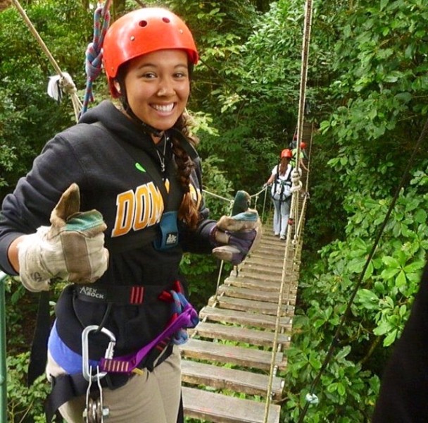 Ziplining in Monte Verde, Costa Rica