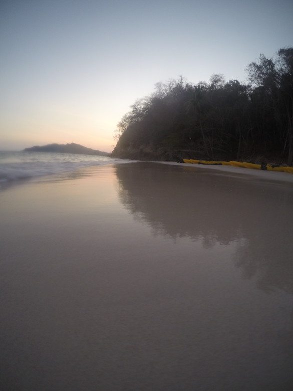curu costa rica beach kayak