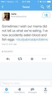 #studyabroadproblems study abroad problems food host family host mother