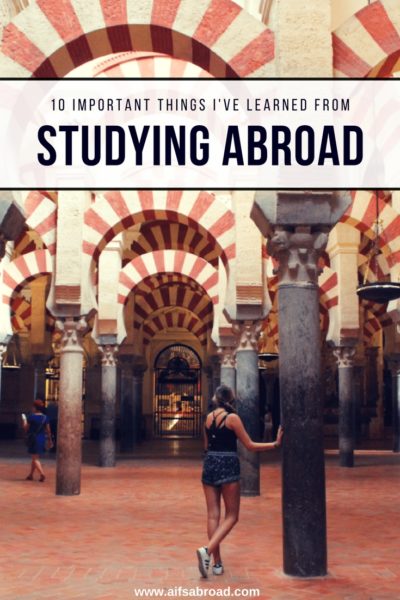10 Things I've Learned from Studying Abroad | AIFS Study Abroad | AIFS in Granada, Spain