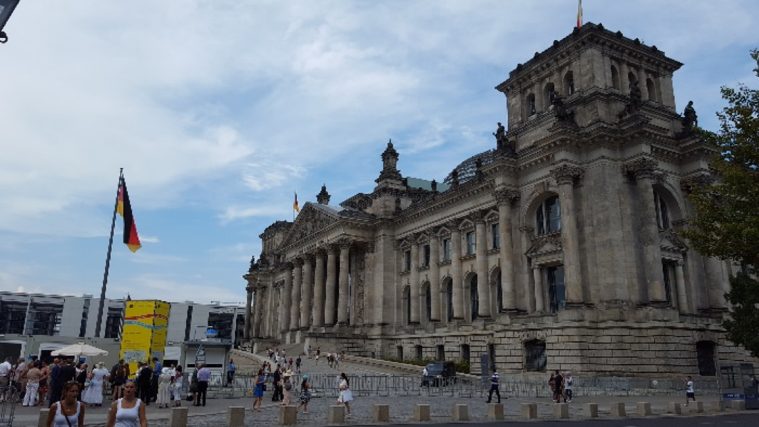 Reichstag Building in Berlin, Germany