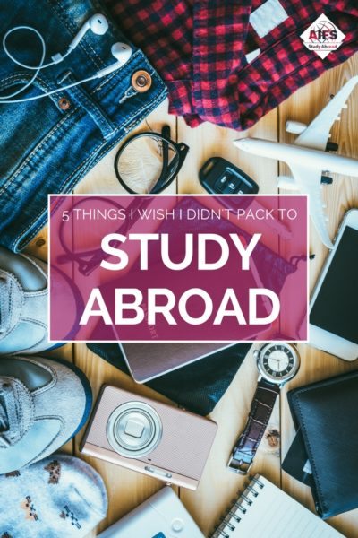 5 Things I Wish I Didn't Pack to Study Abroad and Why | AIFS Study Abroad