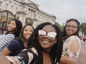 AIFS students in London, England