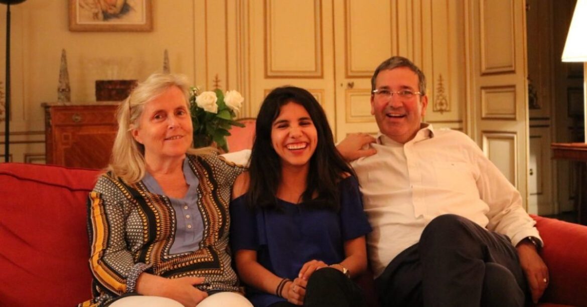AIFS Abroad student in Paris, France with host family