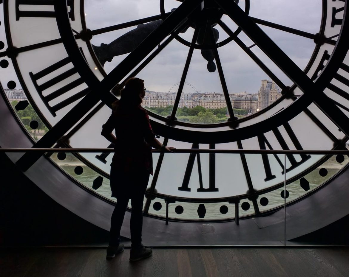 AIFS student at Musée d'Orsay, Paris, France