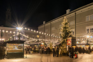 Christmas market in Salzburg, Austria