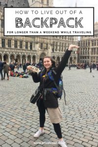 How to Live Out of a Backpack for Longer than a Weekend While Traveling | AIFS Study Abroad | AIFS Study Abroad in Barcelona, Spain
