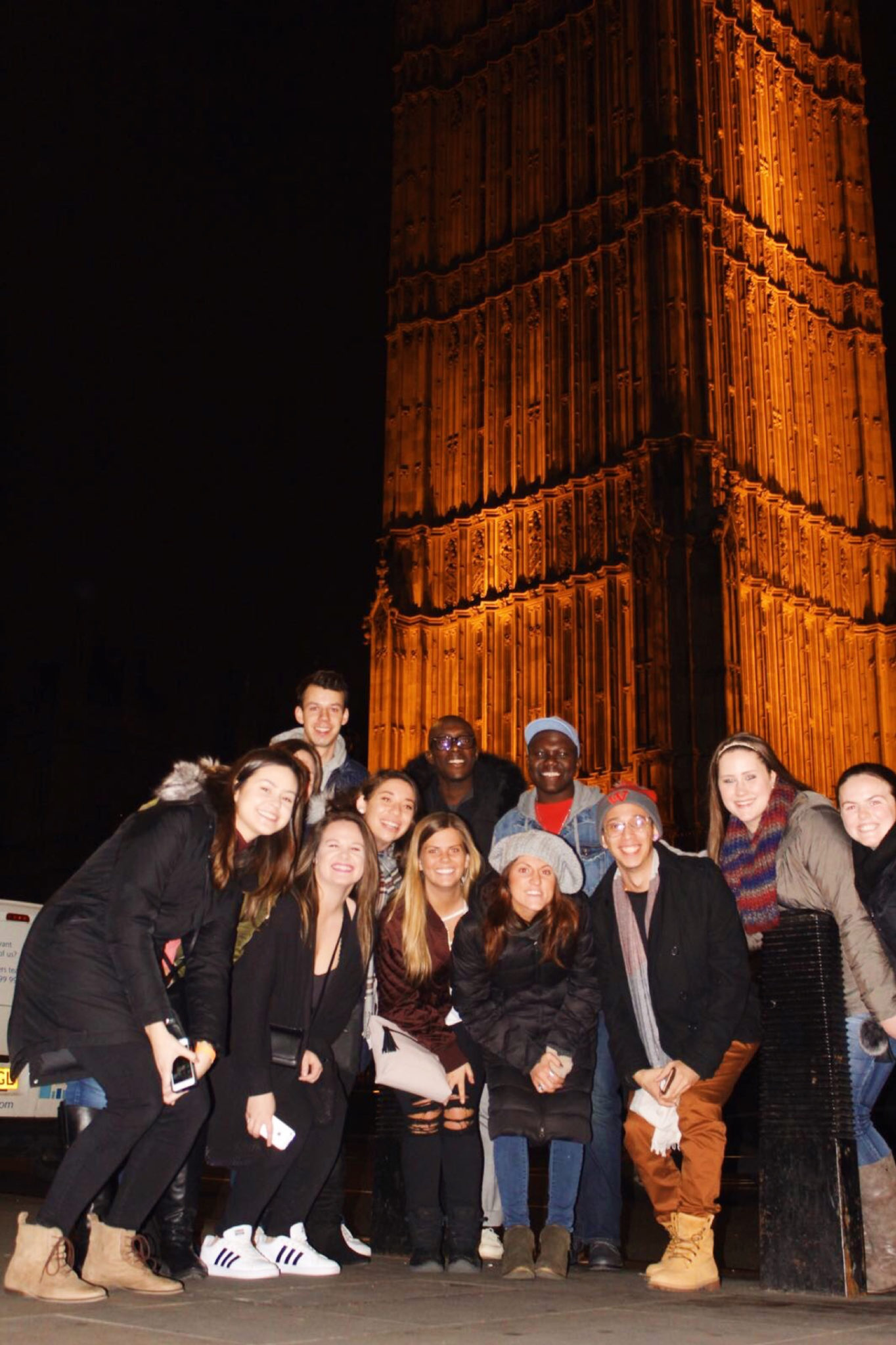 AIFS Abroad students in London