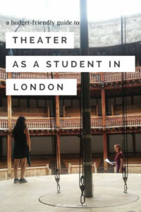 A Student's Guide to Experiencing Theater in London, England on a Budget | AIFS Study Abroad | AIFS in London, England at Shakespeare's Globe