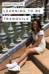 Tranquila: Not Just a State of Being, but a Lifestyle | AIFS Study Abroad | AIFS in Salamanca, Spain
