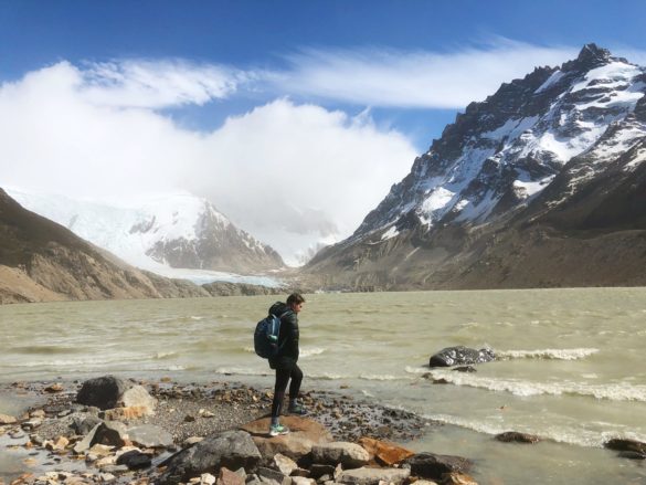 AIFS Abroad student hiking in Patagonia, Argentina