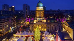 Berlin, Germany at Christmas time