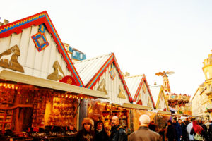 Holiday market in Metz, France