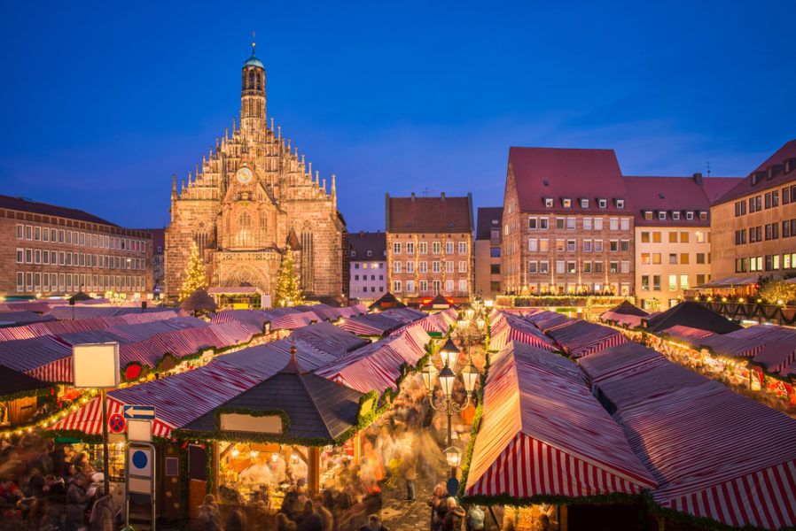 Christmas market in Nuremberg, Germany