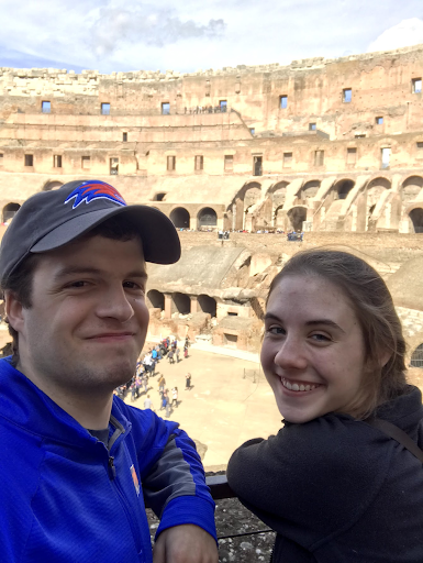 aifs abroad couple in rome, italy