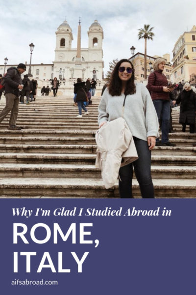 AIFS in Rome Alum Shares Why She's Glad She Studied Abroad There