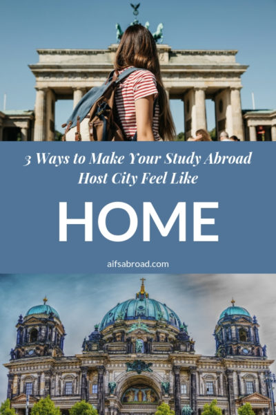 Worried about acclimating to life while you study abroad? Not sure how you'll cope with culture shock? AIFS Study Abroad Student Blogger, Taylor in Berlin, gives 3 great study abroad tips about how to make your study abroad host city feel like home. | AIFS Study Abroad | AIFS in Berlin, Germany