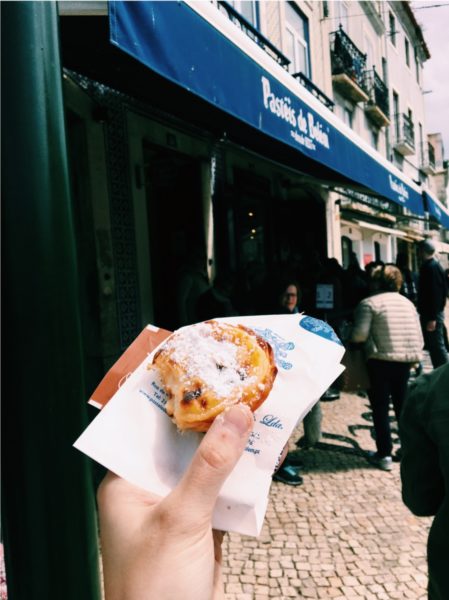 Pastel de Nata | Lisbon, Portgual | Visiting Portugal from Spain to Experience "A Vida Portuguesa" | AIFS Study Abroad