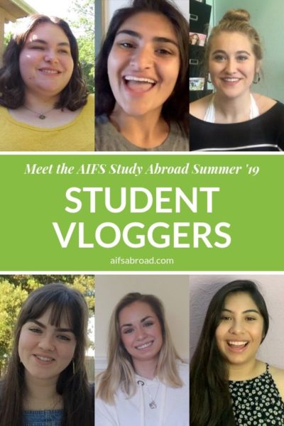 College students studying abroad with AIFS in Athens, Greece; St. Petersburg, Russia; Granada, Spain; San José, Costa Rica, London, England at Shakespeare's Globe create study abroad vlog | AIFS Study Abroad