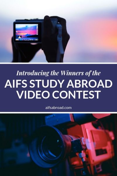 AIFS Study Abroad Video Contest winners