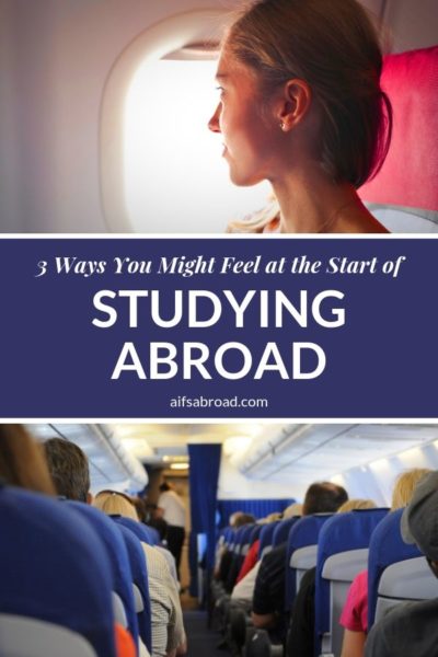 Young person on airplane | 3 Things You Might Feel During the Acclimation Phase of Study Abroad