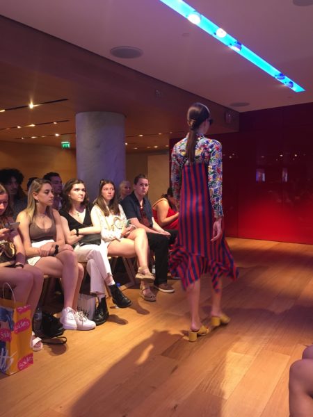 AIFS Students attending the Galeries Lafayette Fashion Show in Milan, Italy | AIFS Study Abroad