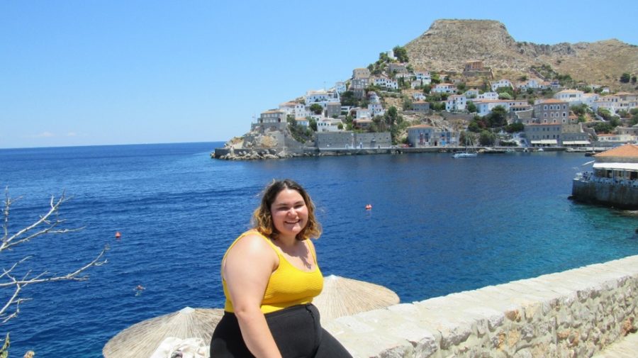 AIFS student in Hydra, Greece | AIFS Study Abroad