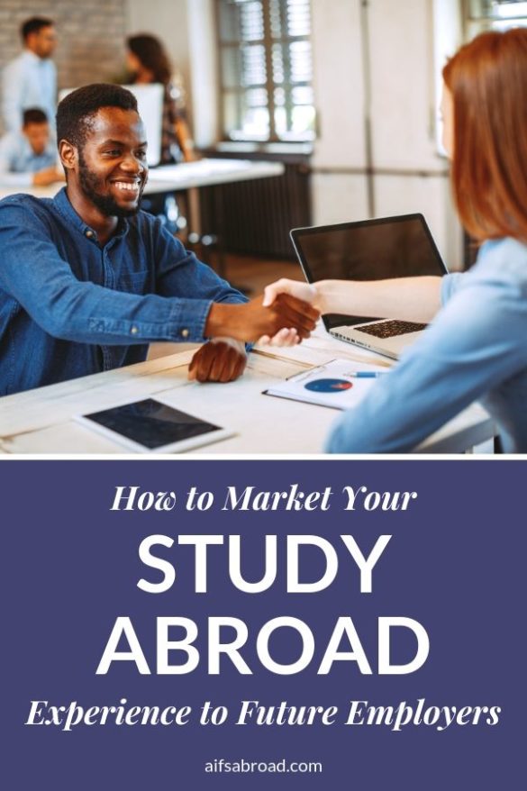 How to Market Your Study Abroad Experience to Future Employers