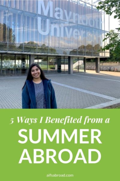 American college student at Maynooth University in Ireland | AIFS Study Abroad