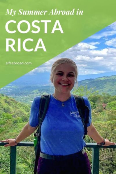 College student spending a summer abroad in Costa Rica | AIFS Study Abroad