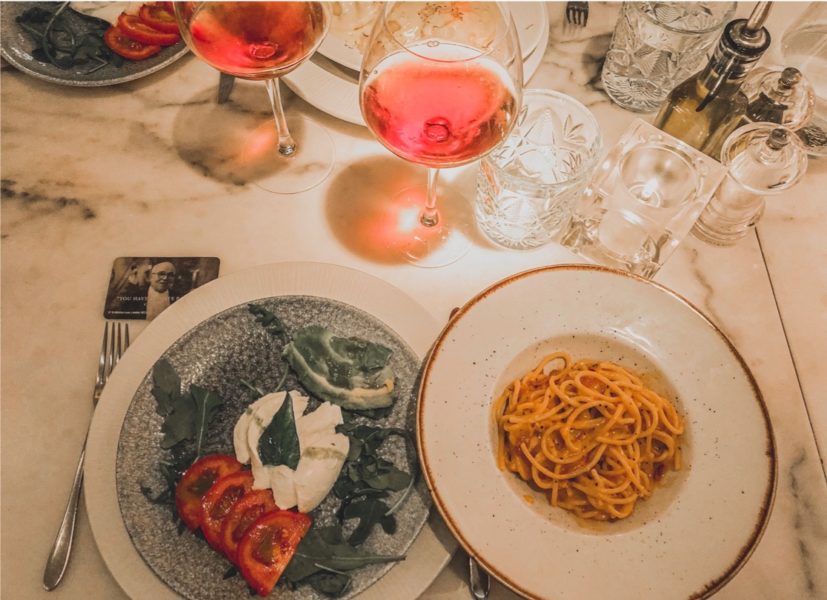 Italian food at Fumo in Covent Garden | AIFS Study Abroad