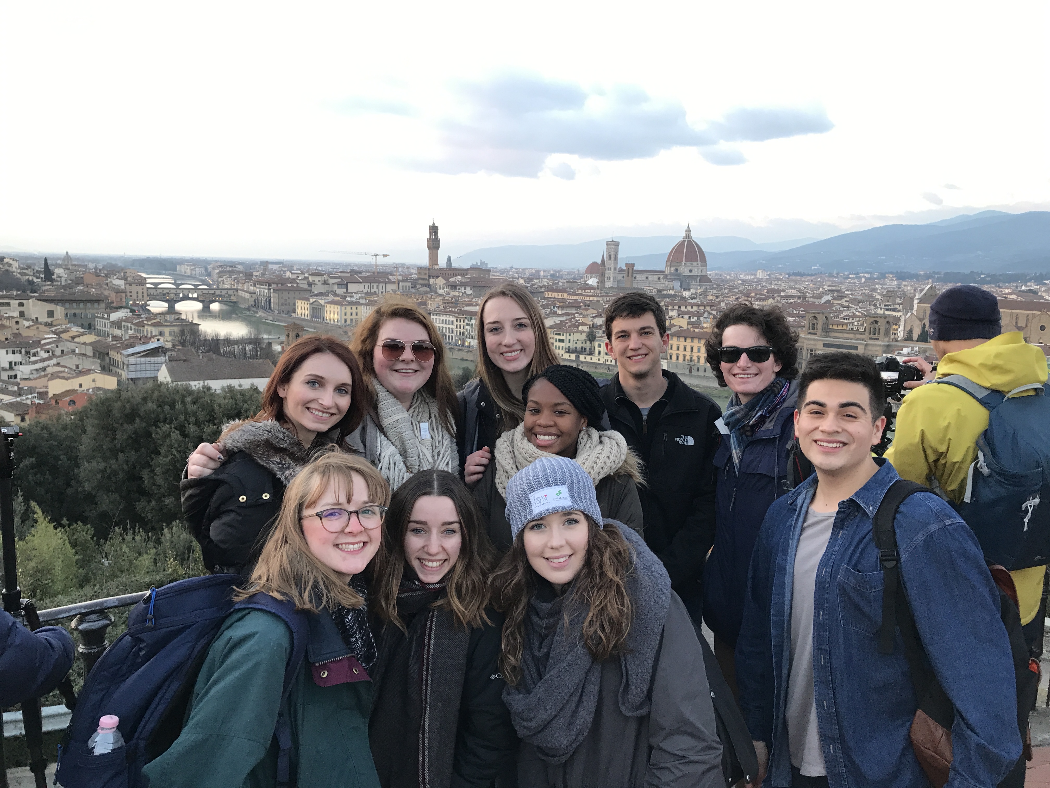 AIFS Abroad students in Florence, Italy