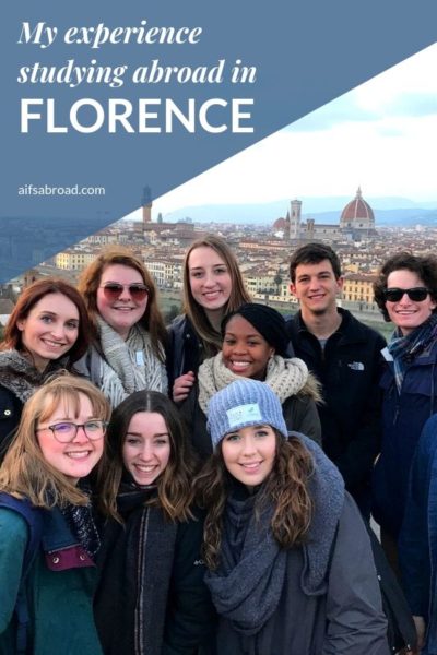 College students at Piazzale Michelangelo in Florence, Italy overlooking the city | AIFS Study Abroad