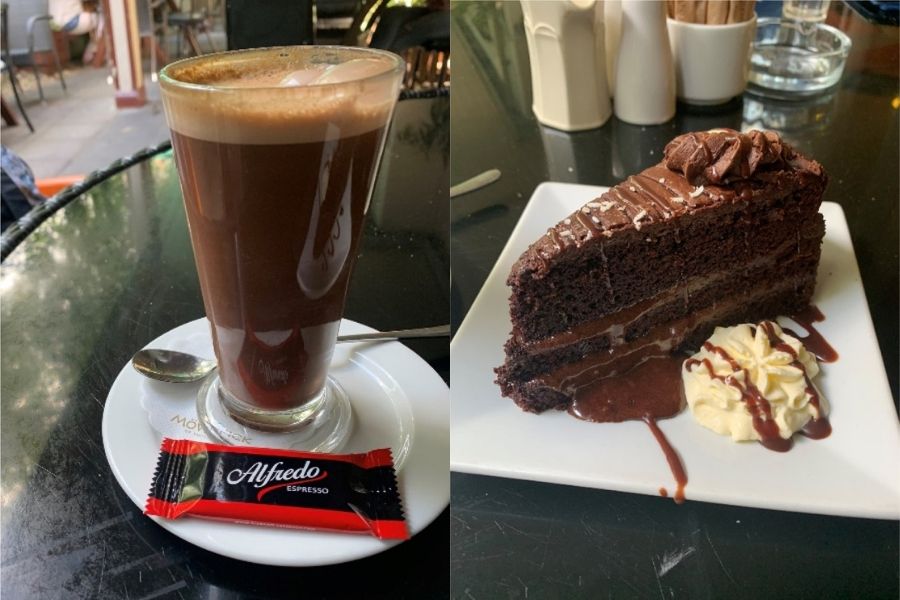 Coffee and dessert in Maynooth, Ireland | AIFS Study Abroad