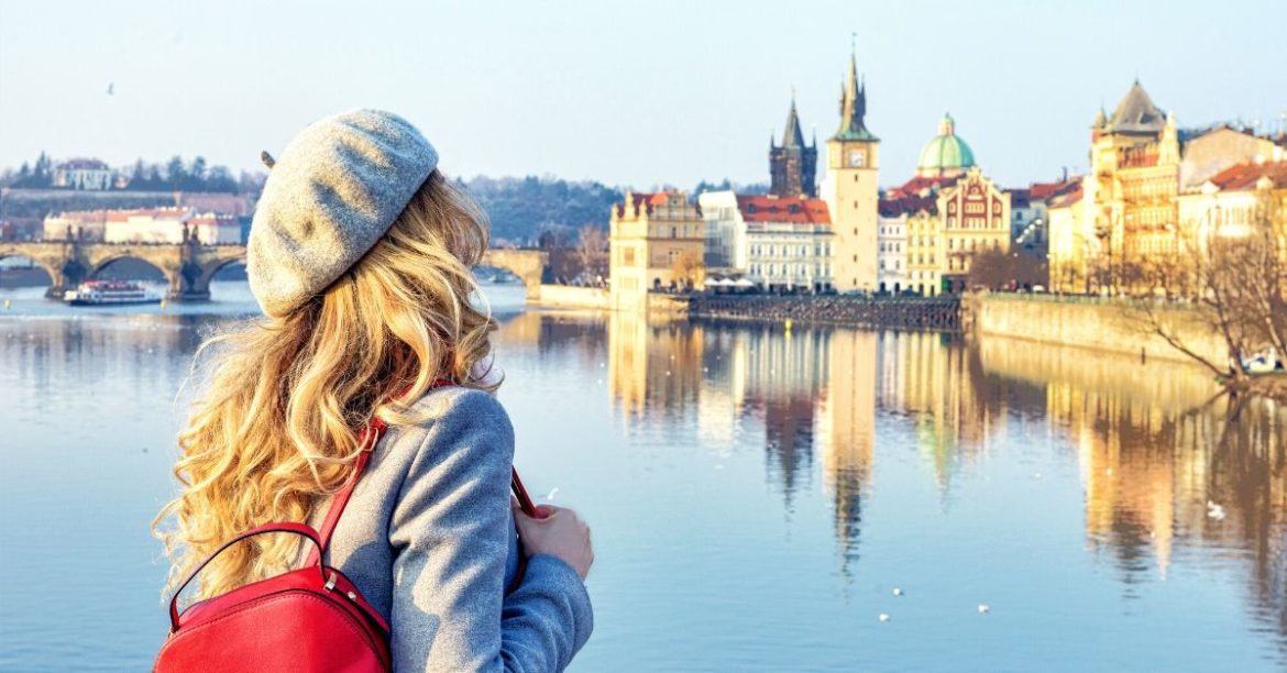 Young woman in Prague | AIFS Study Abroad
