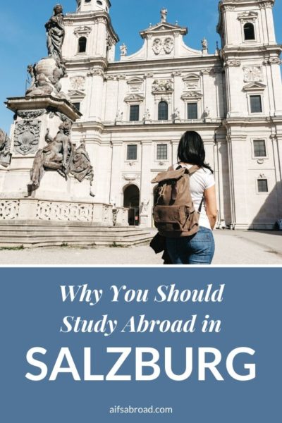 College student exploring Salzburg, Austria | AIFS Study Abroad