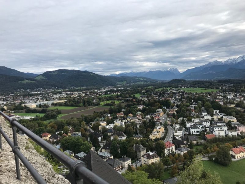 View of Salzburg from Hohensalzburg | AIFS Study Abroad