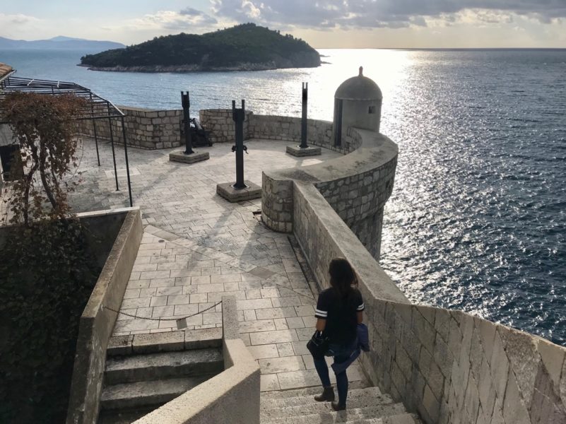 College student in Dubrovnik, Coratia during her semester abroad | AIFS Study Abroad
