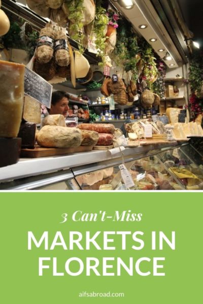 Market in Florence, Italy | AIFS Study Abroad