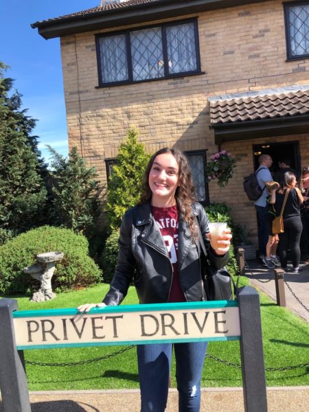 College student studying abroad visits the Warner Bros. Studio in London for all things Harry Potter, including Privet Drive | AIFS Study Abroad