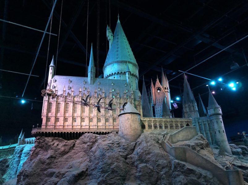 Hogwarts Castle set at the Warner Bros. Studio in London | AIFS Study Abroad