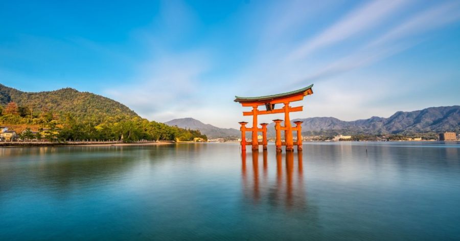 View the Torii gate at Miyajima when studying abroad in Japan this summer with AIFS!
