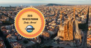 AIFS Study Abroad in Barcelona Earned the Title of Top Rated Study Abroad Program of 2019