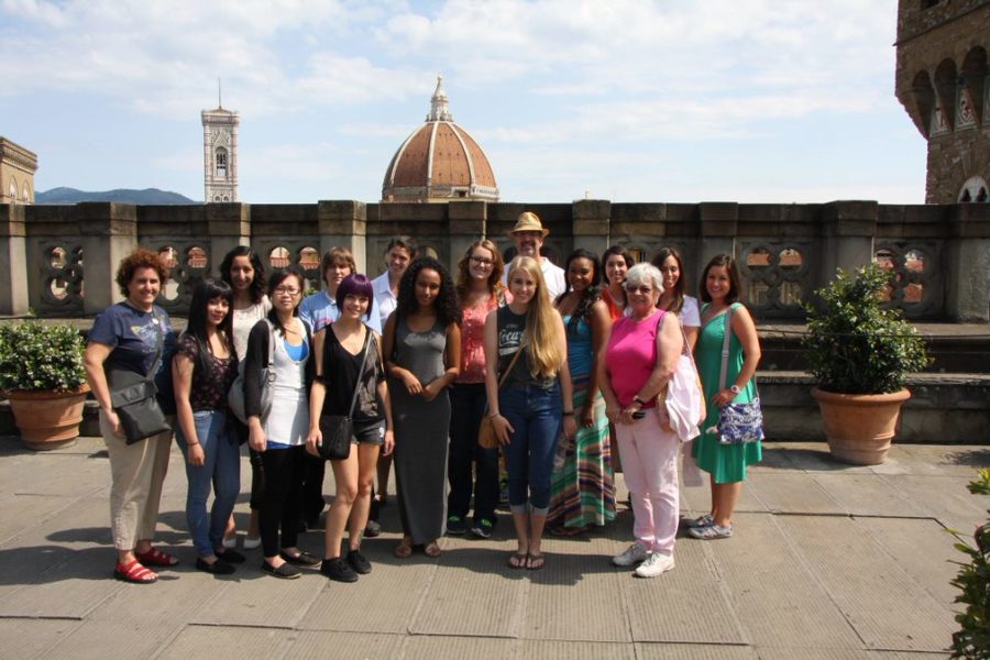 students in Italy on study abroad program in Florence
