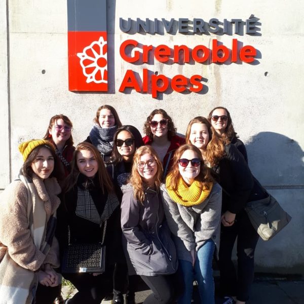 AIFS Study Abroad college students in Grenoble, France