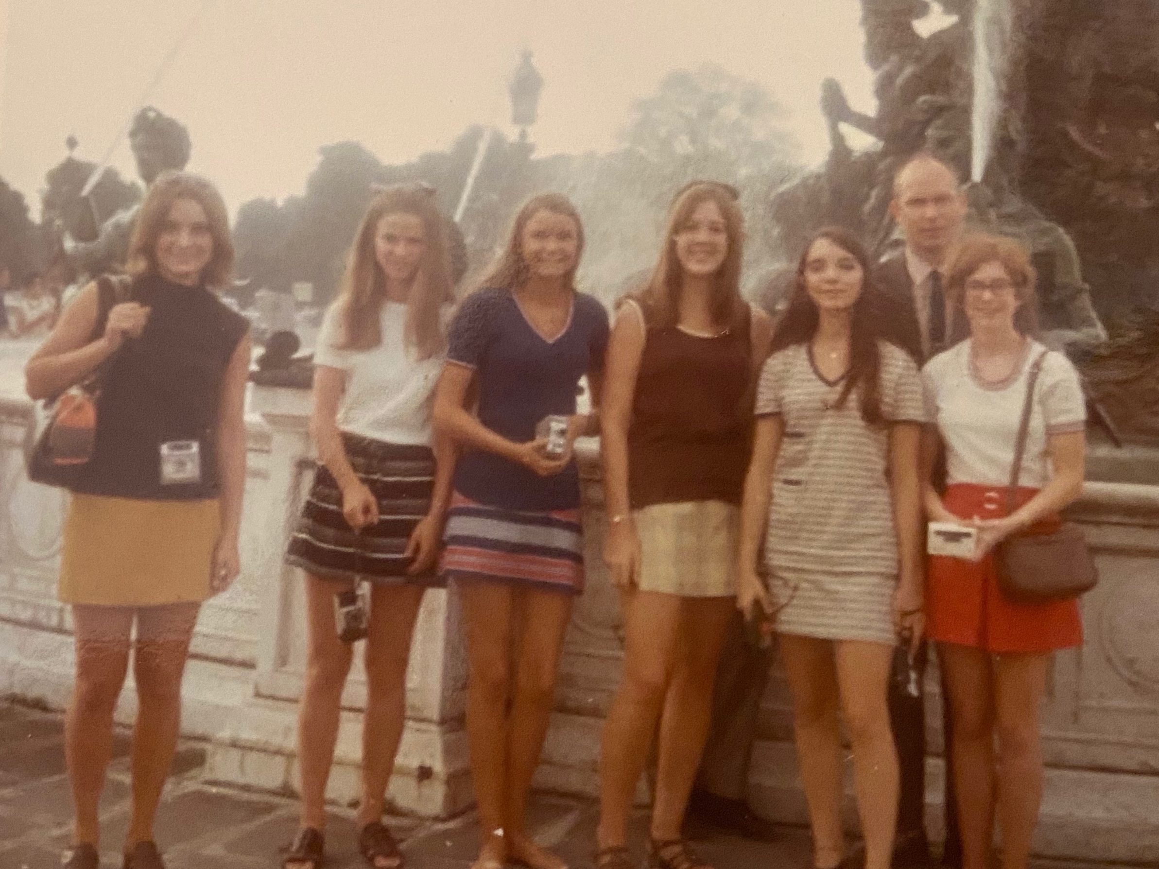 AIFS in Cannes students from 1970