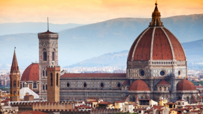 View of the Duomo in Florence, Italy