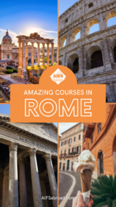 Amazing courses in Rome, Italy with AIFS Study Abroad