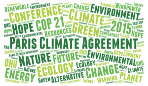 Paris Climate Agreement Word cloud