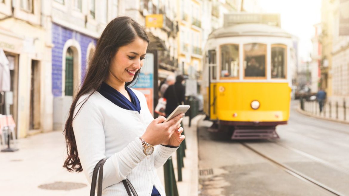 Young professional woman Lisbon, Portugal